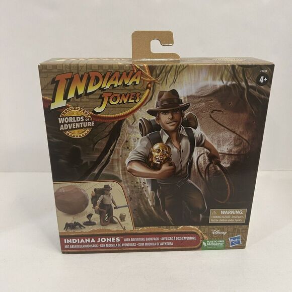 INDIANA JONES: WORLDS OF ADVENTURE Play Set Disney TOY Hasbro - Picture 1 of 6